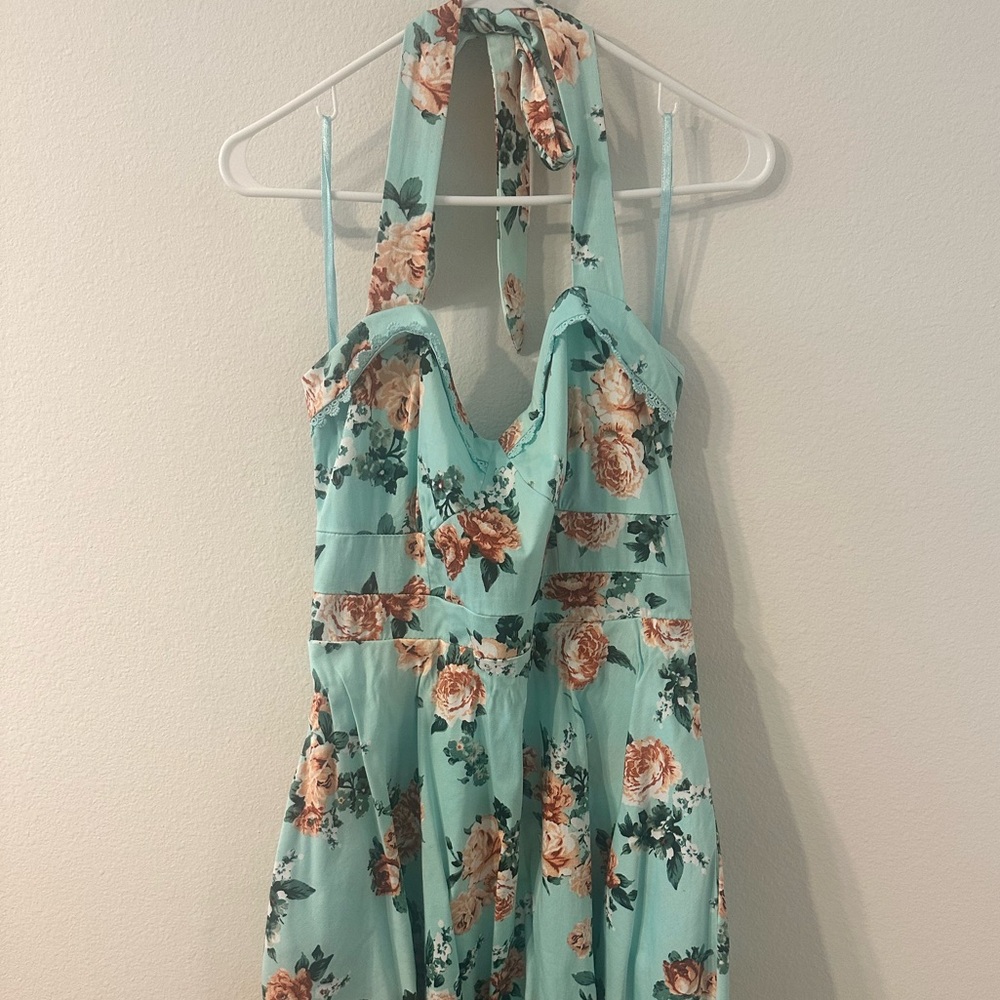 Retro Hot Topic Halter Dress